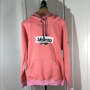 Valeza Anime Coral Pink Hoodie Sweatshirt